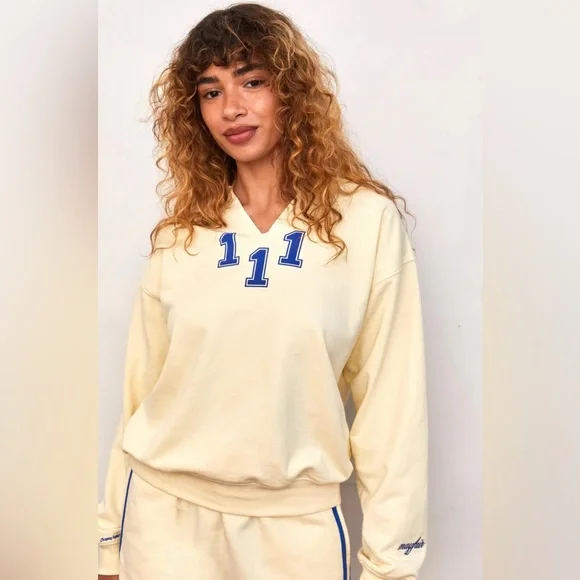 Mayfair Athletic Department Notch-Neck Sweatshirt - Picture 2 of 7